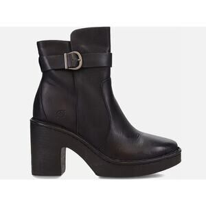 Born Women's Hailey Chunky Platform Leather Boots Size 9.5M Retro Y2K Square Toe